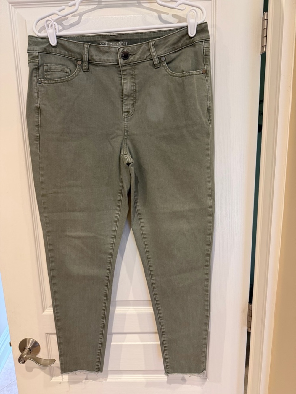 Lane Bryant Women’s Olive Green Jeans